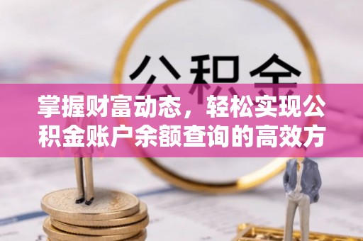 皇姑掌握财富动态，轻松实现公积金账户余额查询的高效方法