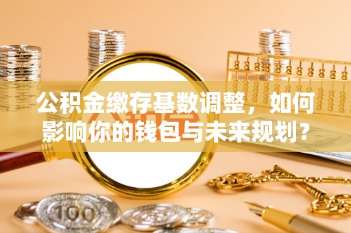 皇姑公积金缴存基数调整，如何影响你的钱包与未来规划？