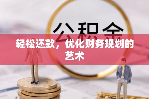 皇姑轻松还款，优化财务规划的艺术
