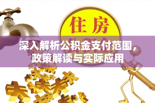 皇姑深入解析公积金支付范围，政策解读与实际应用