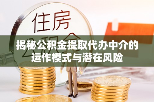 皇姑揭秘公积金提取代办中介的运作模式与潜在风险