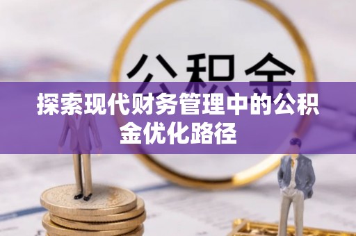 皇姑探索现代财务管理中的公积金优化路径