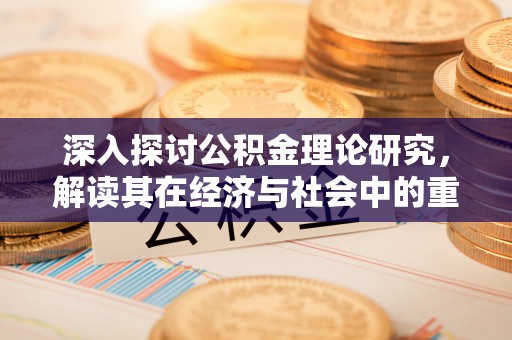 皇姑深入探讨公积金理论研究，解读其在经济与社会中的重要角色