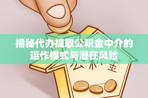 皇姑揭秘代办提取公积金中介的运作模式与潜在风险