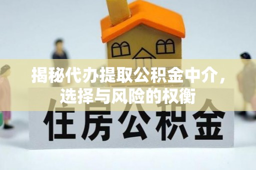 皇姑揭秘代办提取公积金中介，选择与风险的权衡