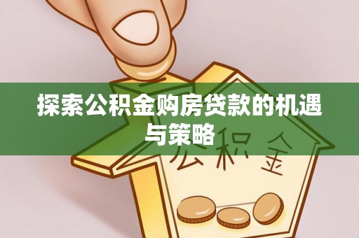 皇姑探索公积金购房贷款的机遇与策略