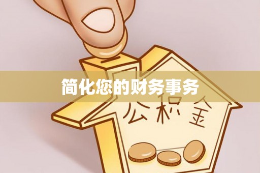 皇姑简化您的财务事务