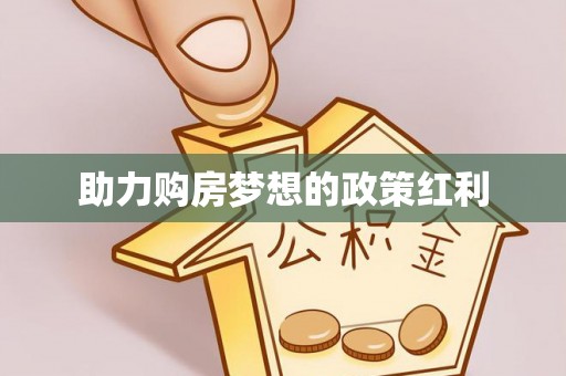 皇姑助力购房梦想的政策红利