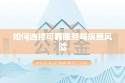 皇姑如何选择可靠服务与规避风险