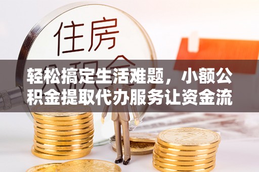 皇姑轻松搞定生活难题，小额公积金提取代办服务让资金流动更便捷