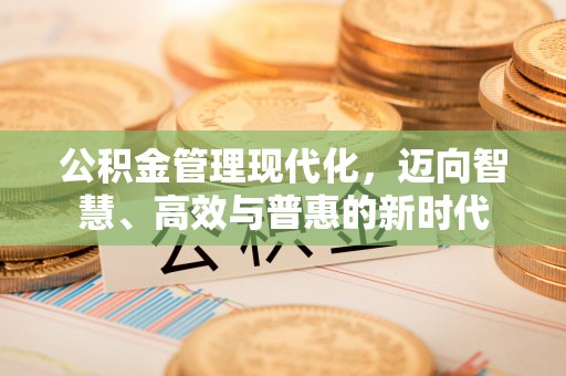 皇姑公积金管理现代化，迈向智慧、高效与普惠的新时代