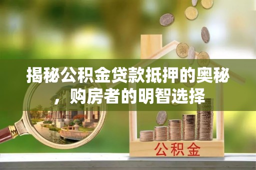 皇姑揭秘公积金贷款抵押的奥秘，购房者的明智选择