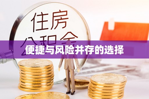 皇姑便捷与风险并存的选择