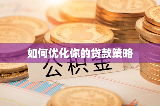 皇姑如何优化你的贷款策略