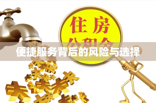 皇姑便捷服务背后的风险与选择