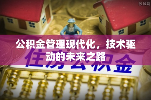 皇姑公积金管理现代化，技术驱动的未来之路